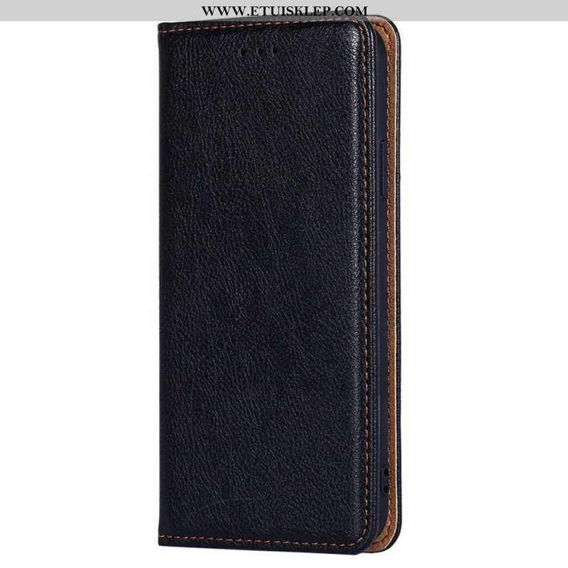 Etui Na Telefon do Xiaomi 12 Pro Etui Folio Przeszycia Ze Sztucznej Skóry